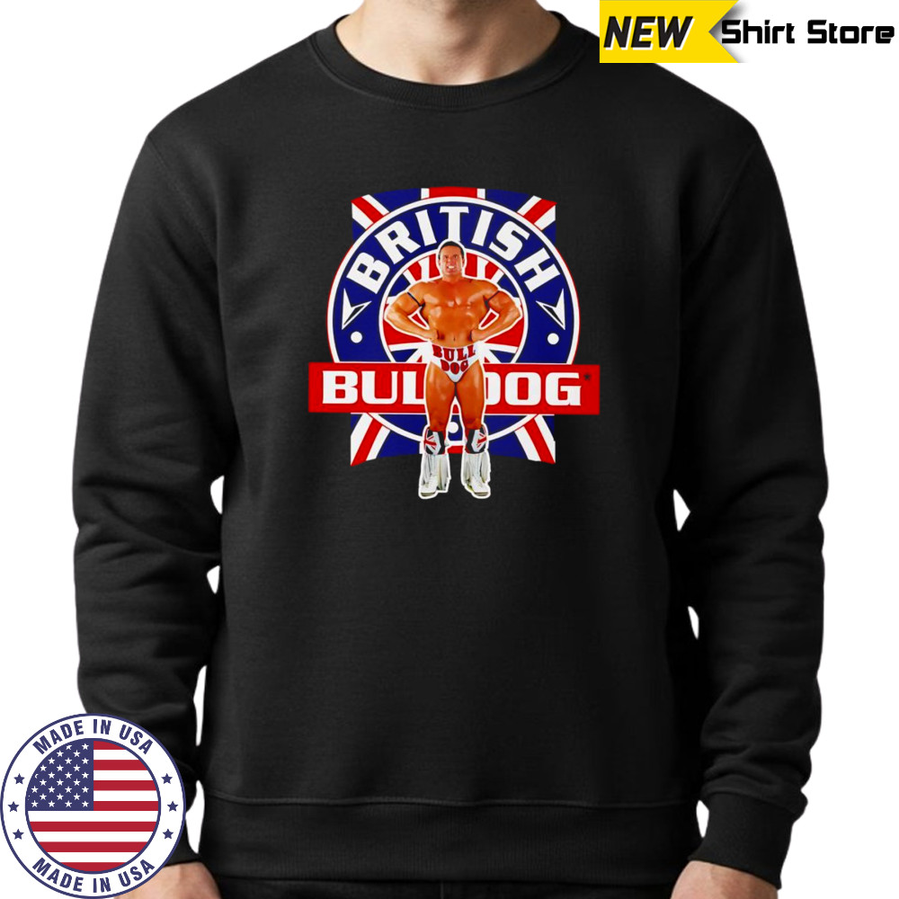 British Bulldog Flag pose shirt Sweatshirt