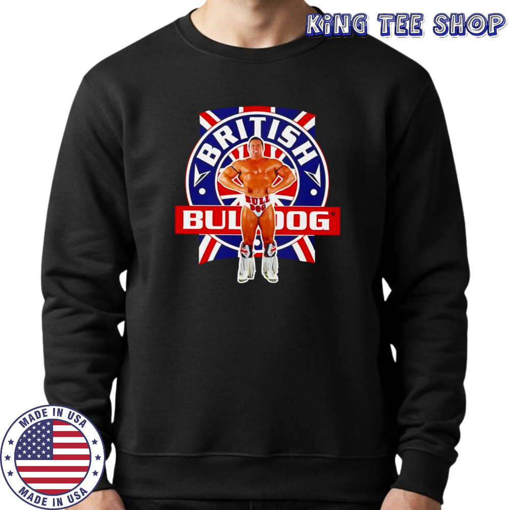 British Bulldog Flag pose shirt Sweatshirt