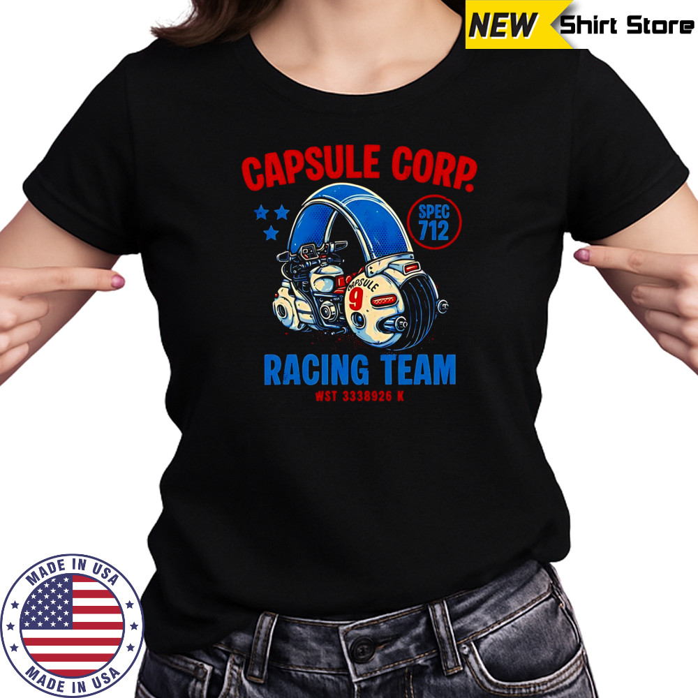 Capsule 9 Dragon Ball Capsule Corp Racing Team Spec 712 WST 3338926 K shirt Women's T-shirt