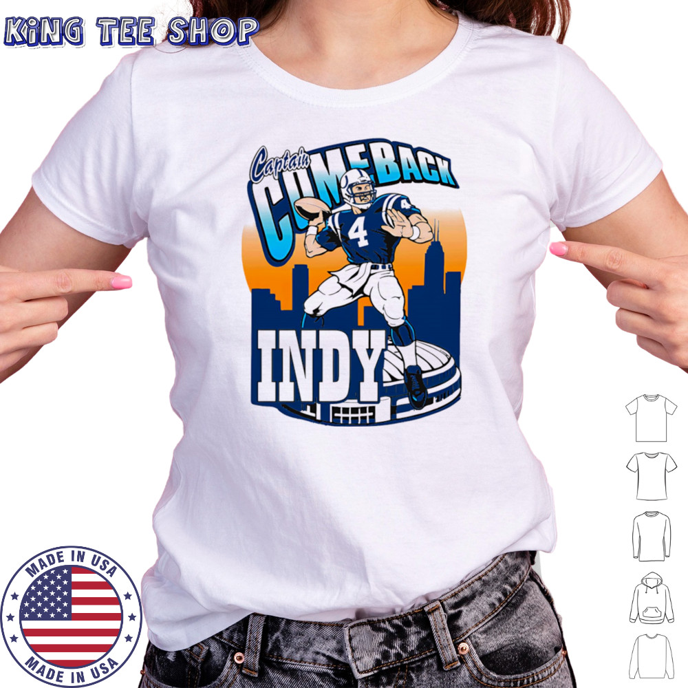 Captain Comeback Jim Harbaugh Indy football shirt Women's T-shirt