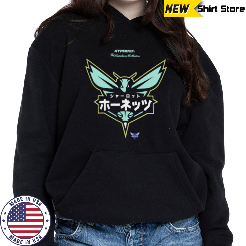 Charlotte Hornets Hyperfly Katakana X 2025 All Star Game T Shirts Hoodie