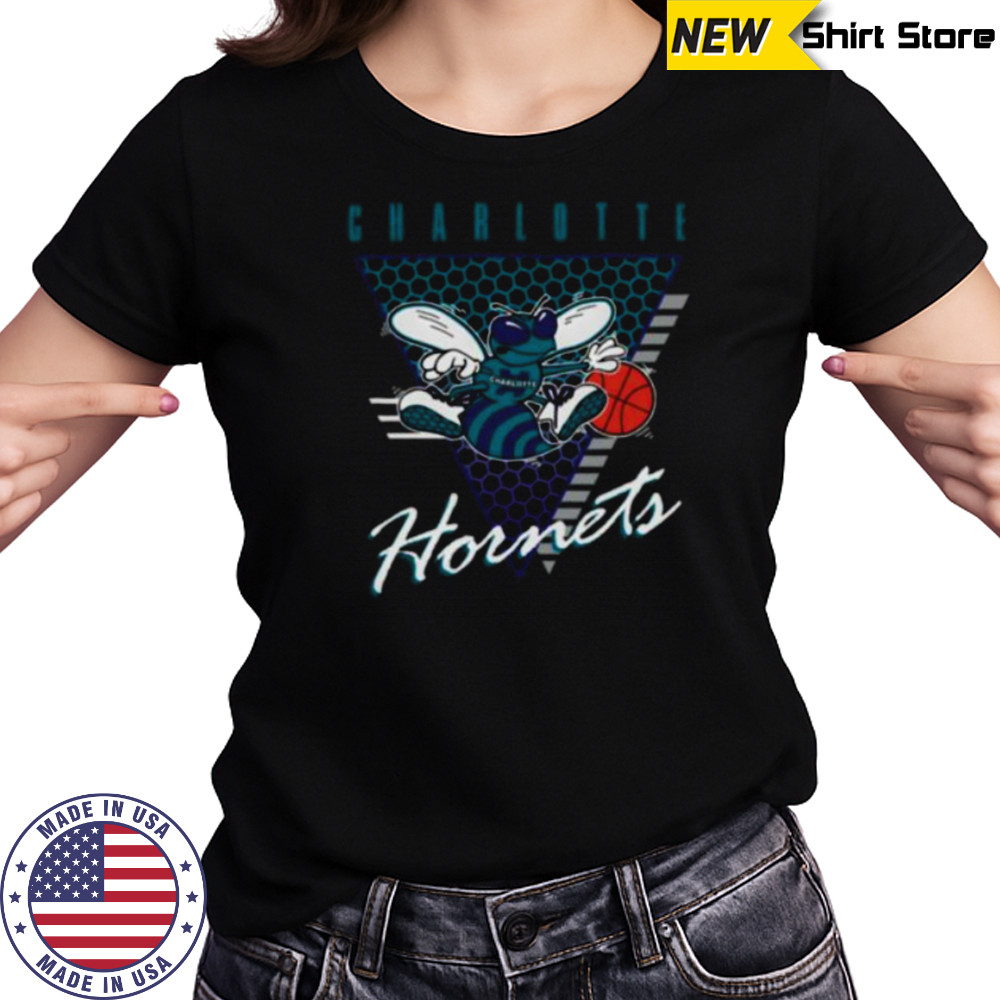 Charlotte Hornets Retro Triangle Logo Shirt Women's T-shirt
