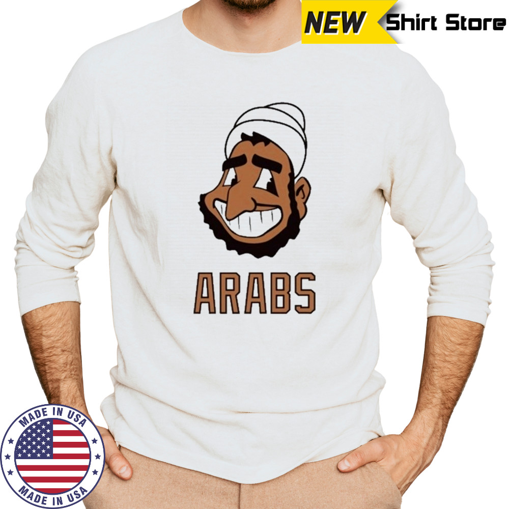 Cleveland Indians Arabs T-shirt Long Sleeved