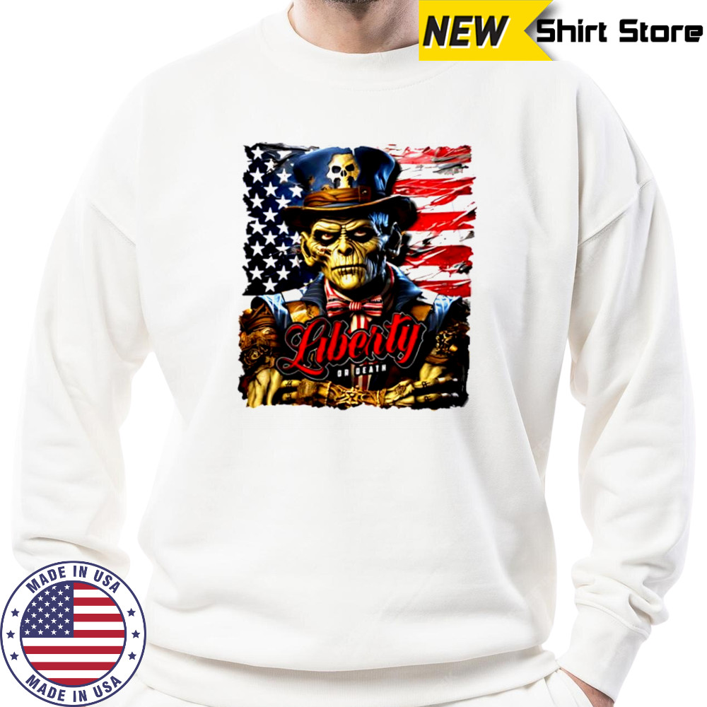 Death of Liberty Short Sleeve Performance shirt Sweatshirt