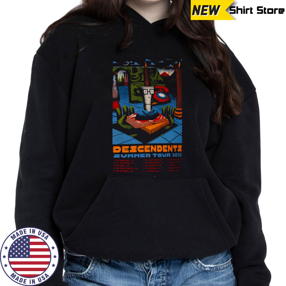 Descendents Summer Tour 2025 T-Shirt Hoodie