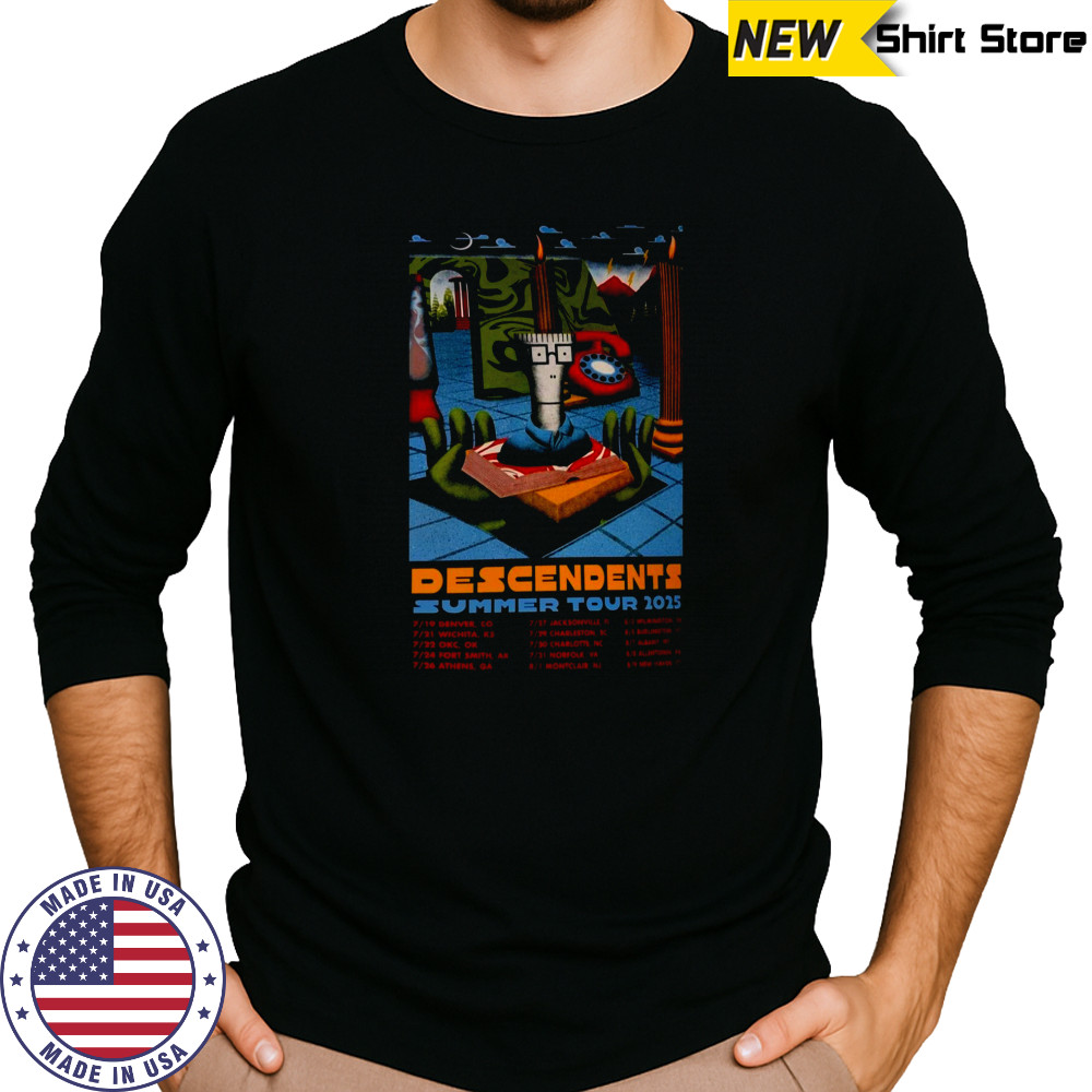Descendents Summer Tour 2025 T-Shirt Long Sleeved