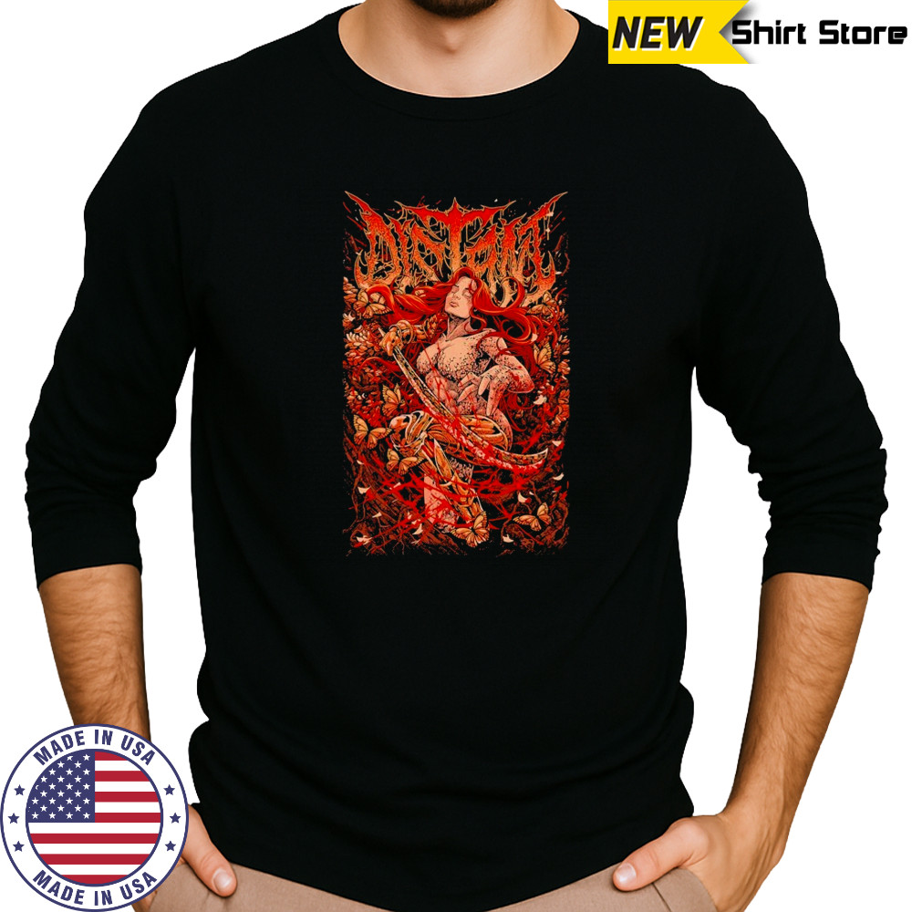 Distant Melania T-shirt Long Sleeved