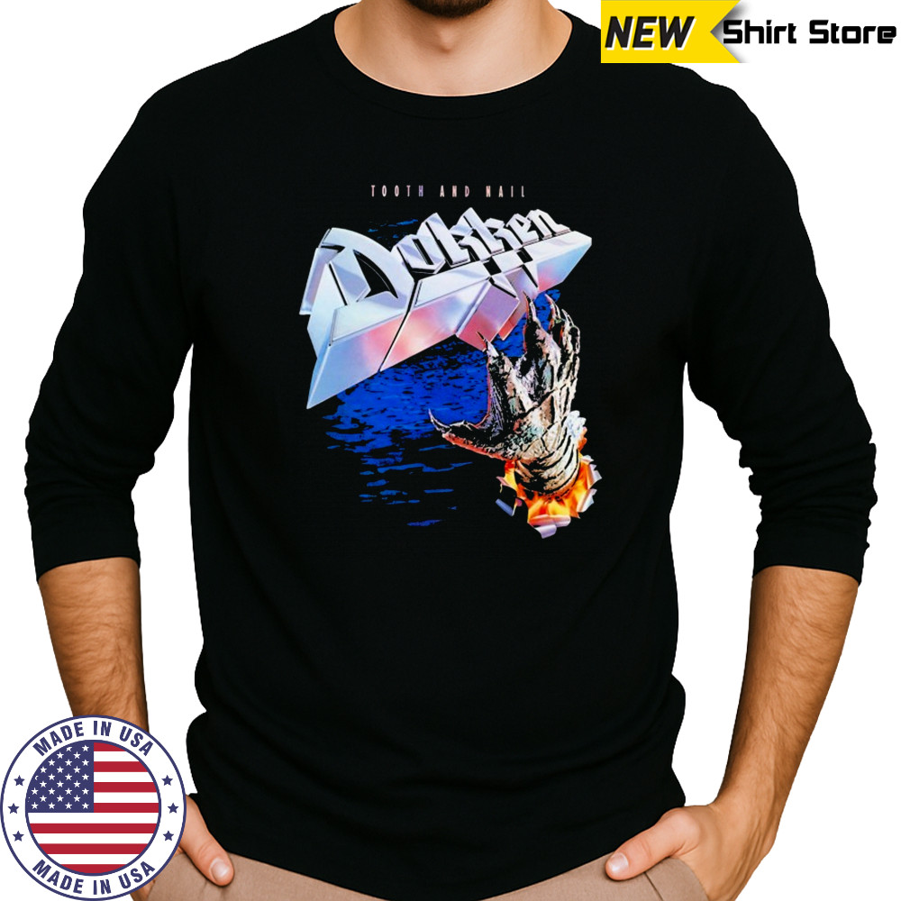 Dokken Tooth And Nail T-shirt Long Sleeved