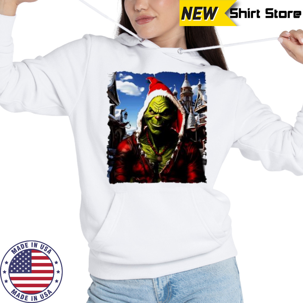 EL Grinch Short Sleeve Performance shirt Hoodie