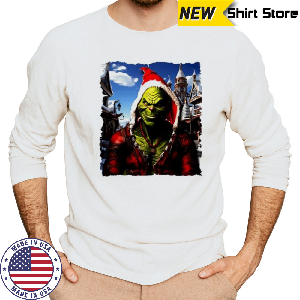 EL Grinch Short Sleeve Performance shirt Long Sleeved