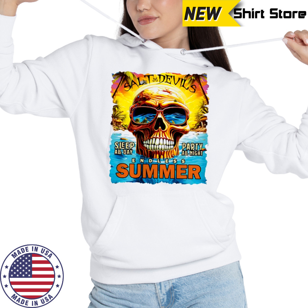 Endless Summer Short Sleeve Performance shirt Hoodie