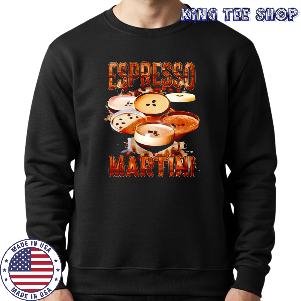 Espresso Martini cocktail retro shirt Sweatshirt