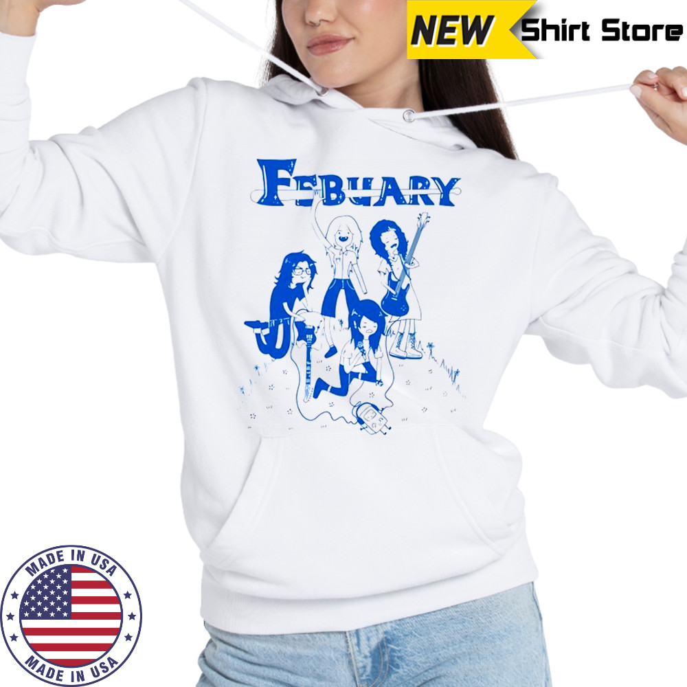 February Adventure Time T-Shirt Hoodie