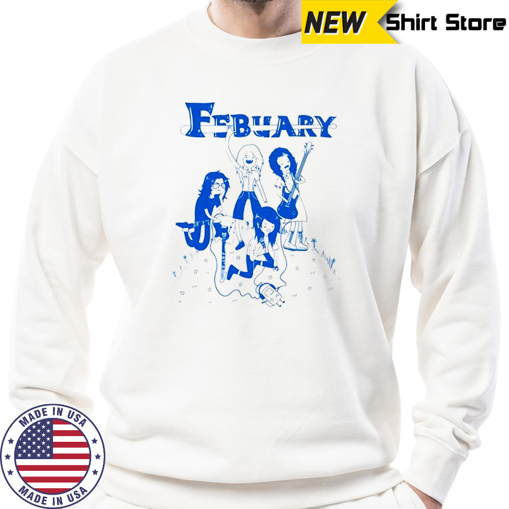 February Adventure Time T-Shirt Sweatshirt