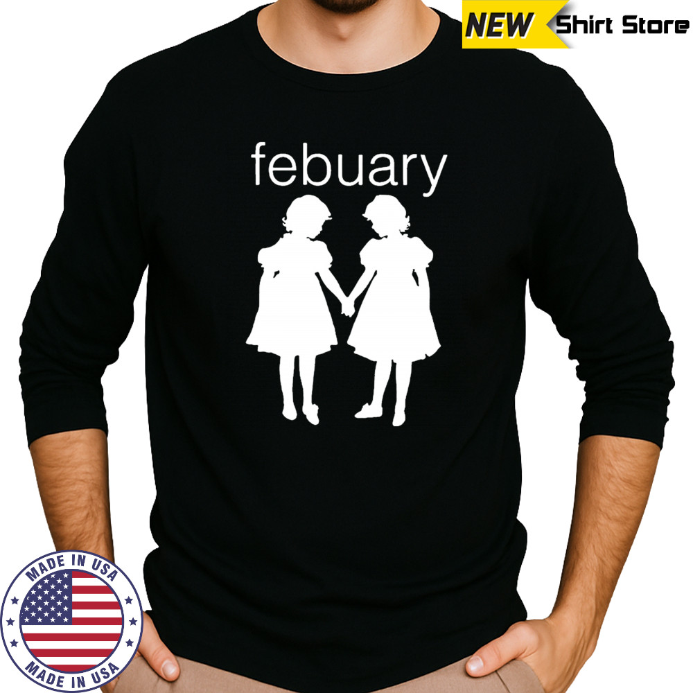 Febuary Twins T-Shirt Long Sleeved