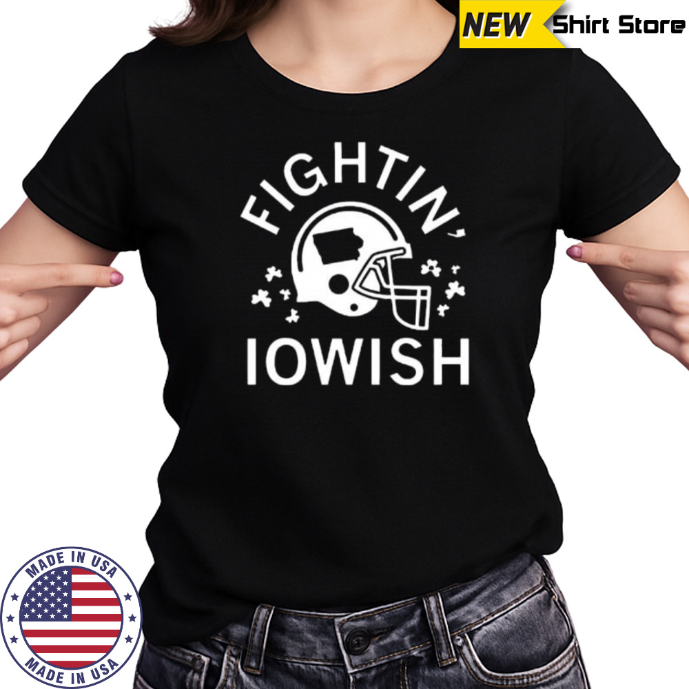 Fightin Iowish helmet shirt Women's T-shirt