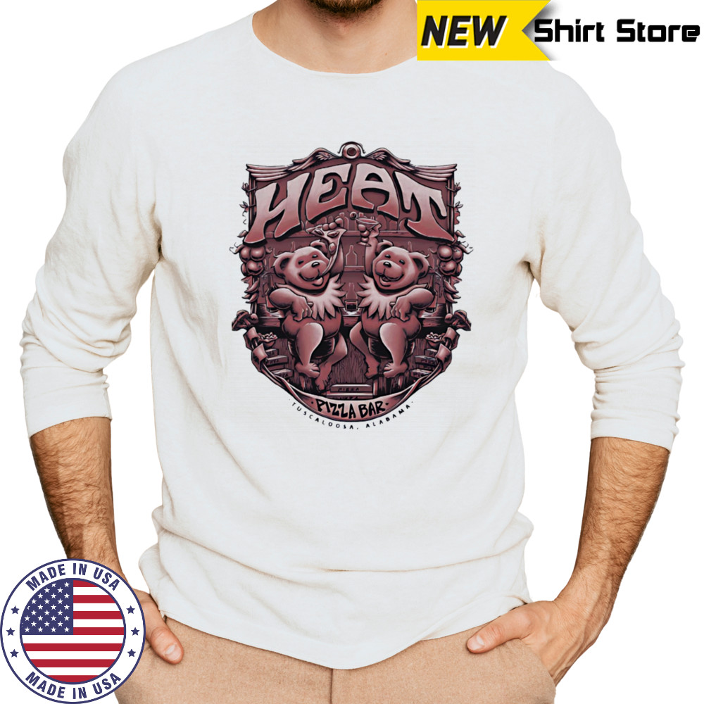 Heat Pizza Bar Bears shirt Long Sleeved