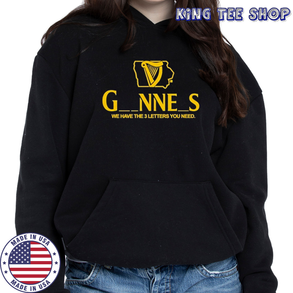 Iowa Guinness T-Shirt Hoodie