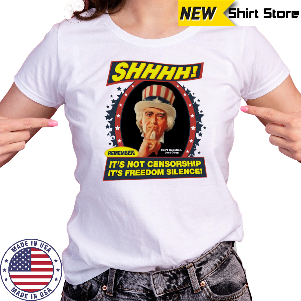 It’s not censorship it’s Freedom Silence shirt Women's T-shirt