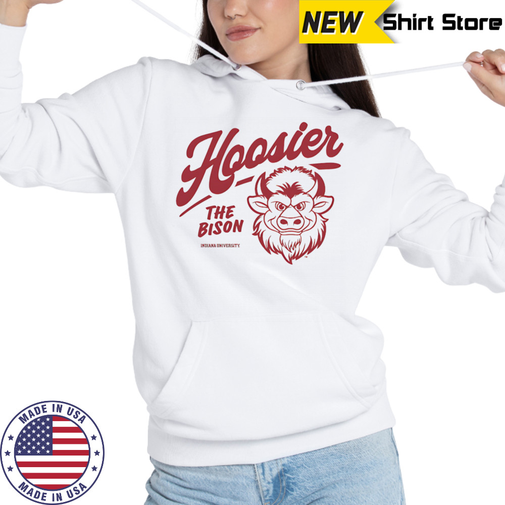 IU Hoosier the Bison 2025 mascot shirt Hoodie