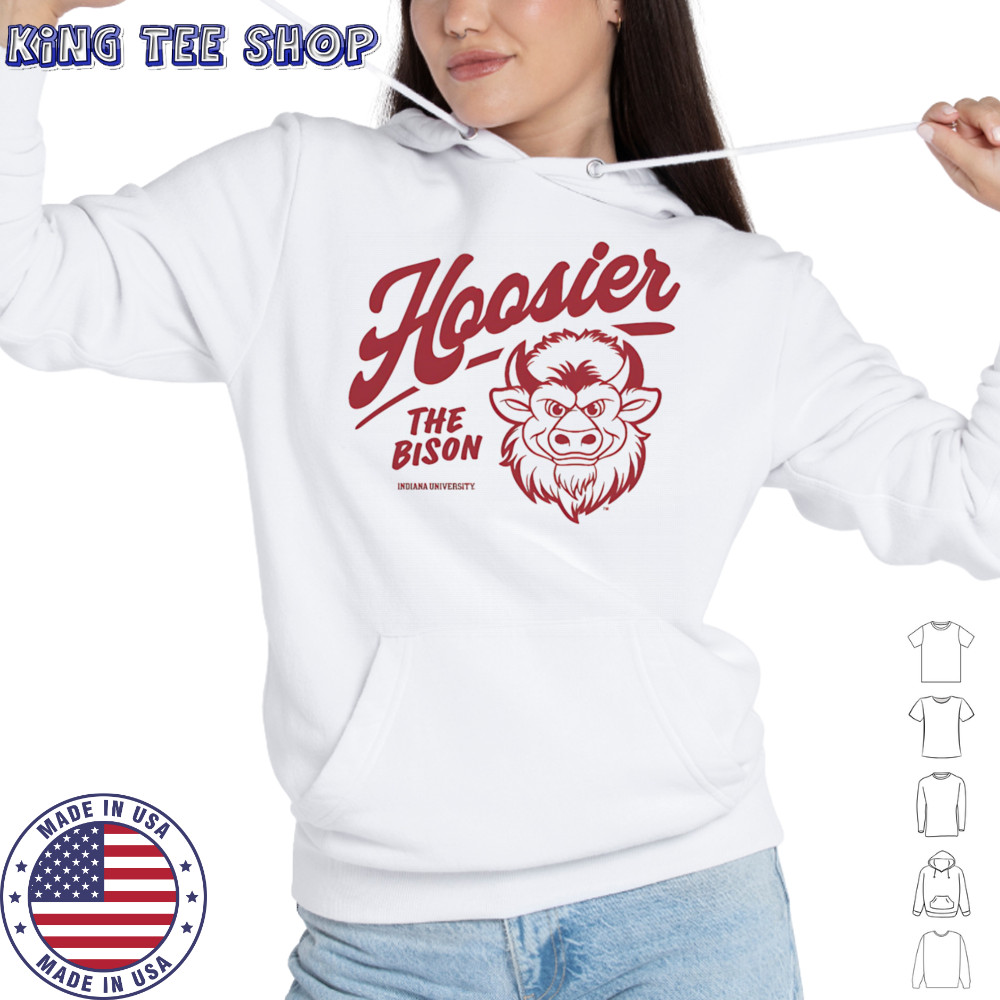 IU Hoosier the Bison 2025 mascot shirt Hoodie
