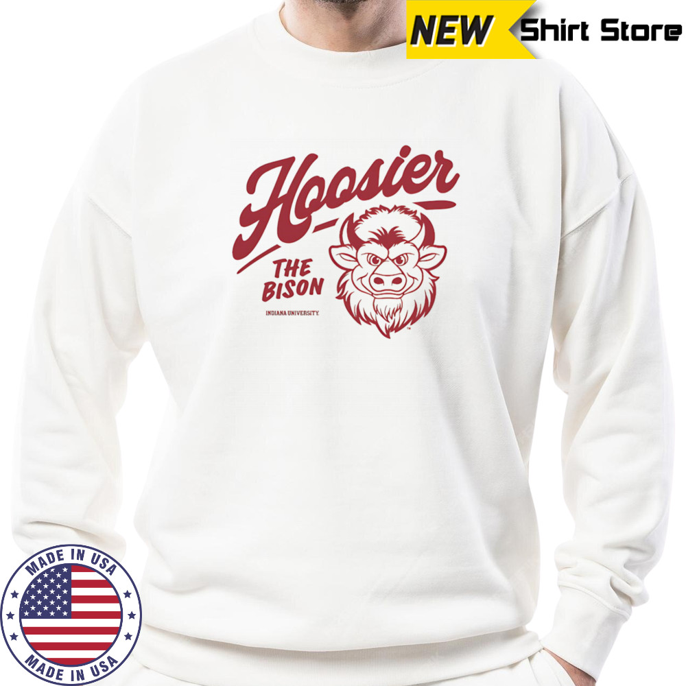 IU Hoosier the Bison 2025 mascot shirt Sweatshirt