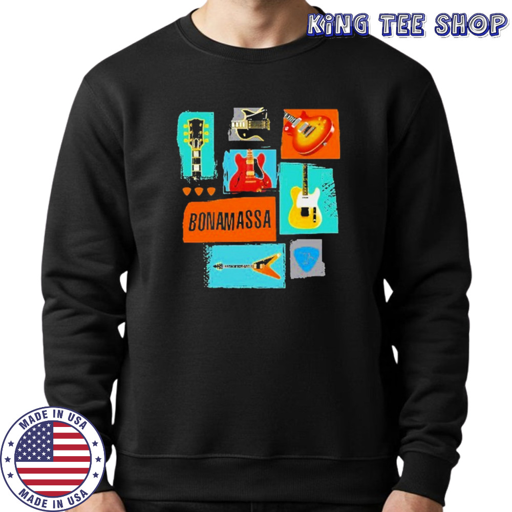 Joe Bonamassa Guitar Bunch T-shirt Sweatshirt