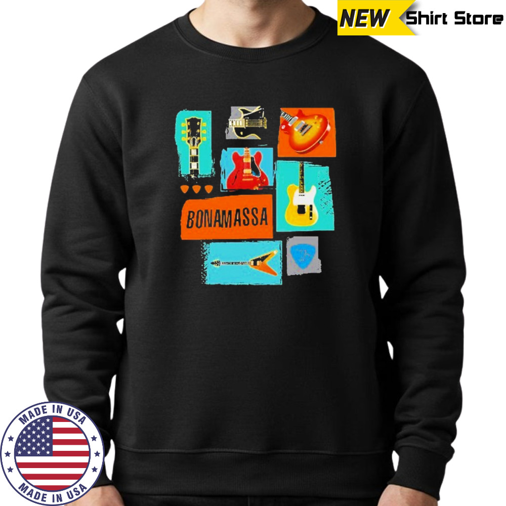Joe Bonamassa Guitar Bunch T-shirt Sweatshirt