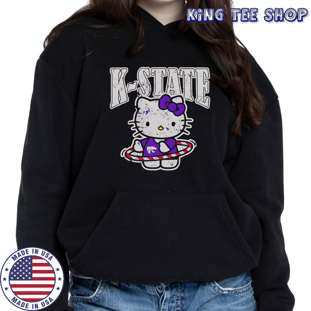 K-State Wildcats Hello Kitty T-Shirt Hoodie