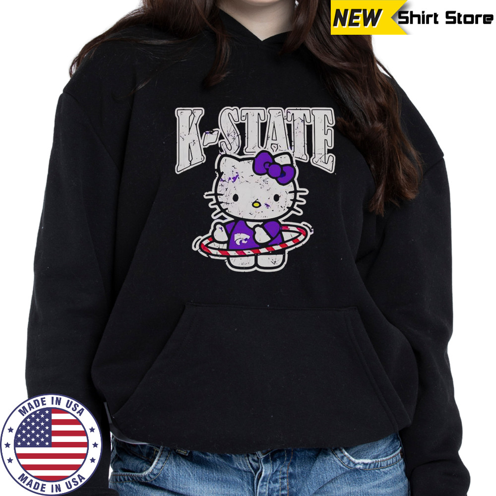 K-State Wildcats Hello Kitty T-Shirt Hoodie