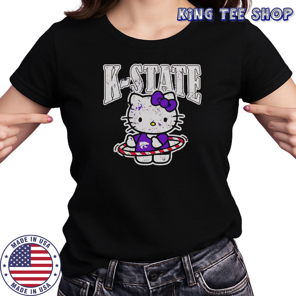 K-State Wildcats Hello Kitty T-Shirt Women's T-shirt