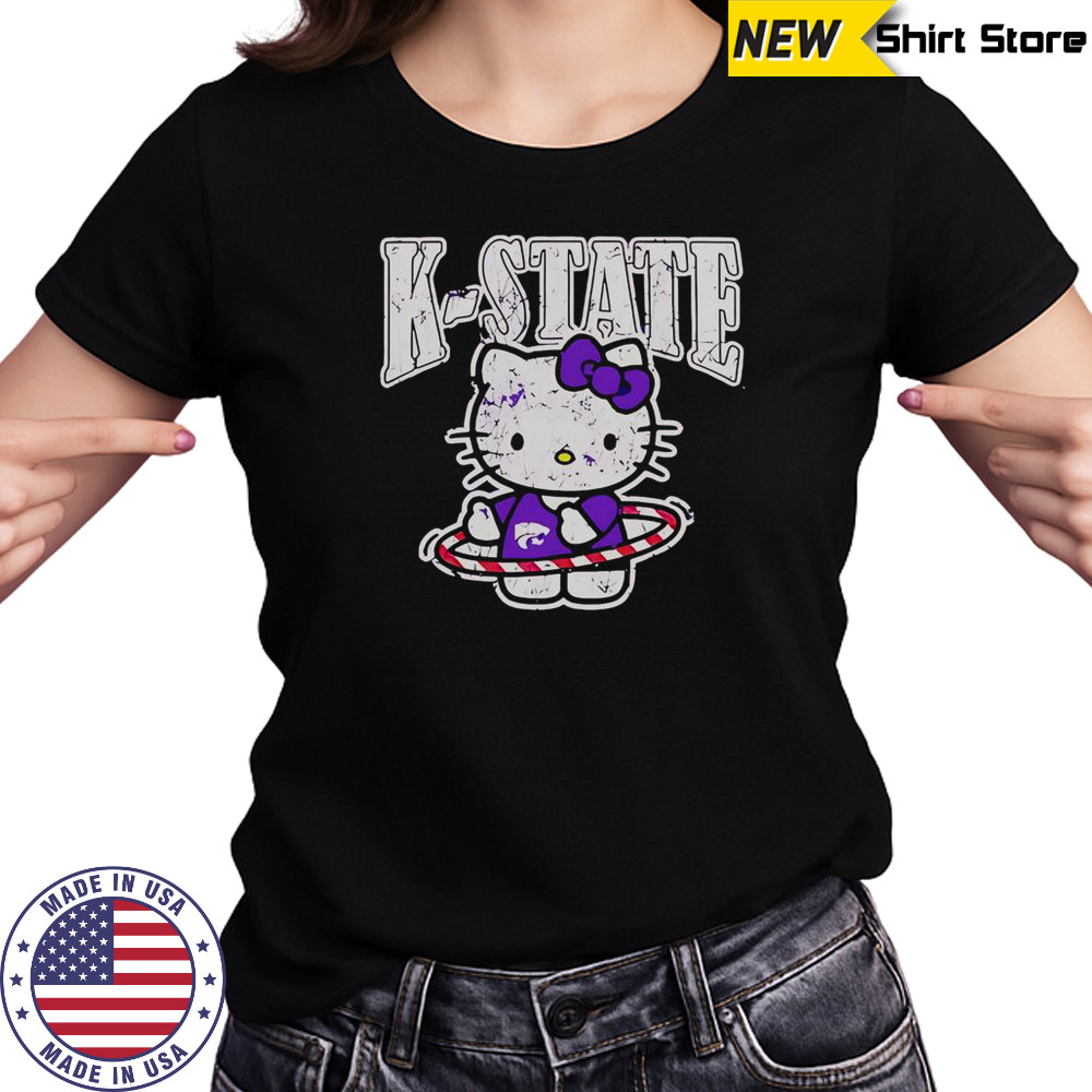 K-State Wildcats Hello Kitty T-Shirt Women's T-shirt