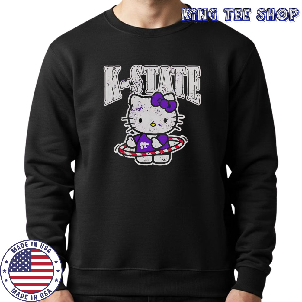 K-State Wildcats Hello Kitty T-Shirt Sweatshirt