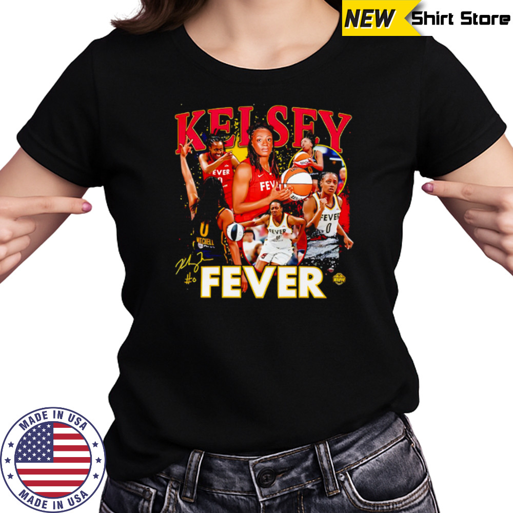 Kelsey Mitchell Indiana Fever WNBA All-Star signature shirt Women's T-shirt
