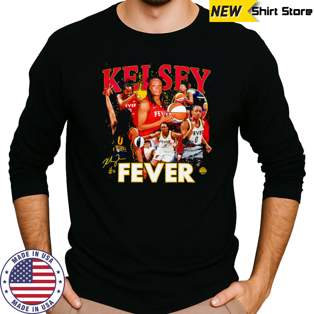 Kelsey Mitchell Indiana Fever WNBA All-Star signature shirt Long Sleeved