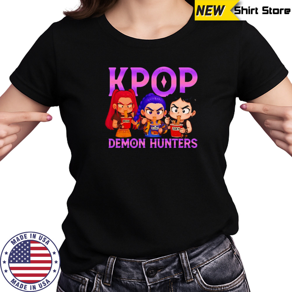 Kpop Demon Hunters chibi shirt Women's T-shirt