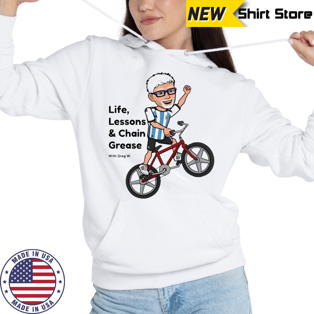 Life Lessons and Chain Grease with Greg Winkler chibi shirt Hoodie