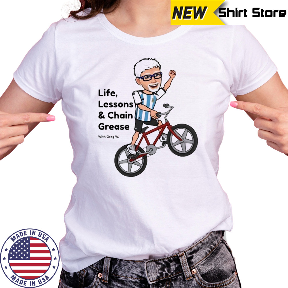 Life Lessons and Chain Grease with Greg Winkler chibi shirt Women's T-shirt