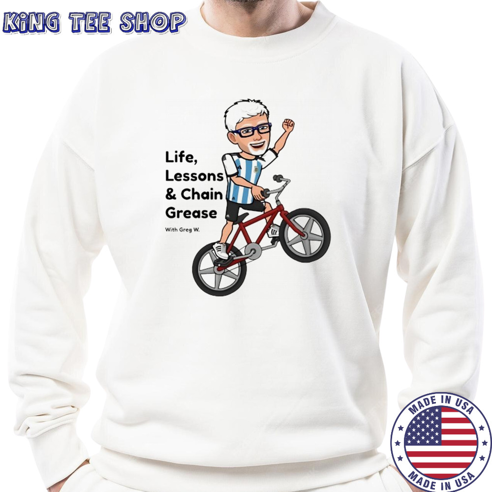 Life Lessons and Chain Grease with Greg Winkler chibi shirt Sweatshirt