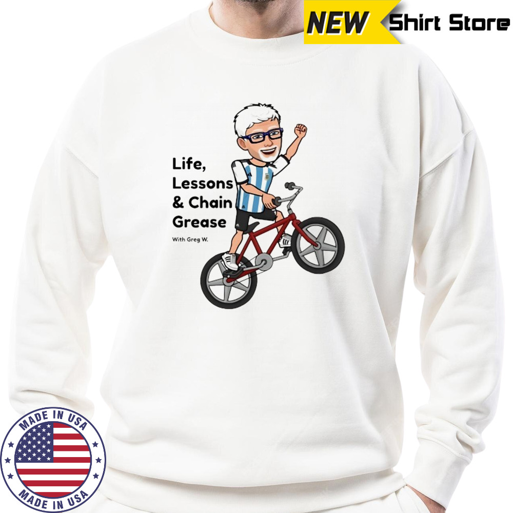 Life Lessons and Chain Grease with Greg Winkler chibi shirt Sweatshirt