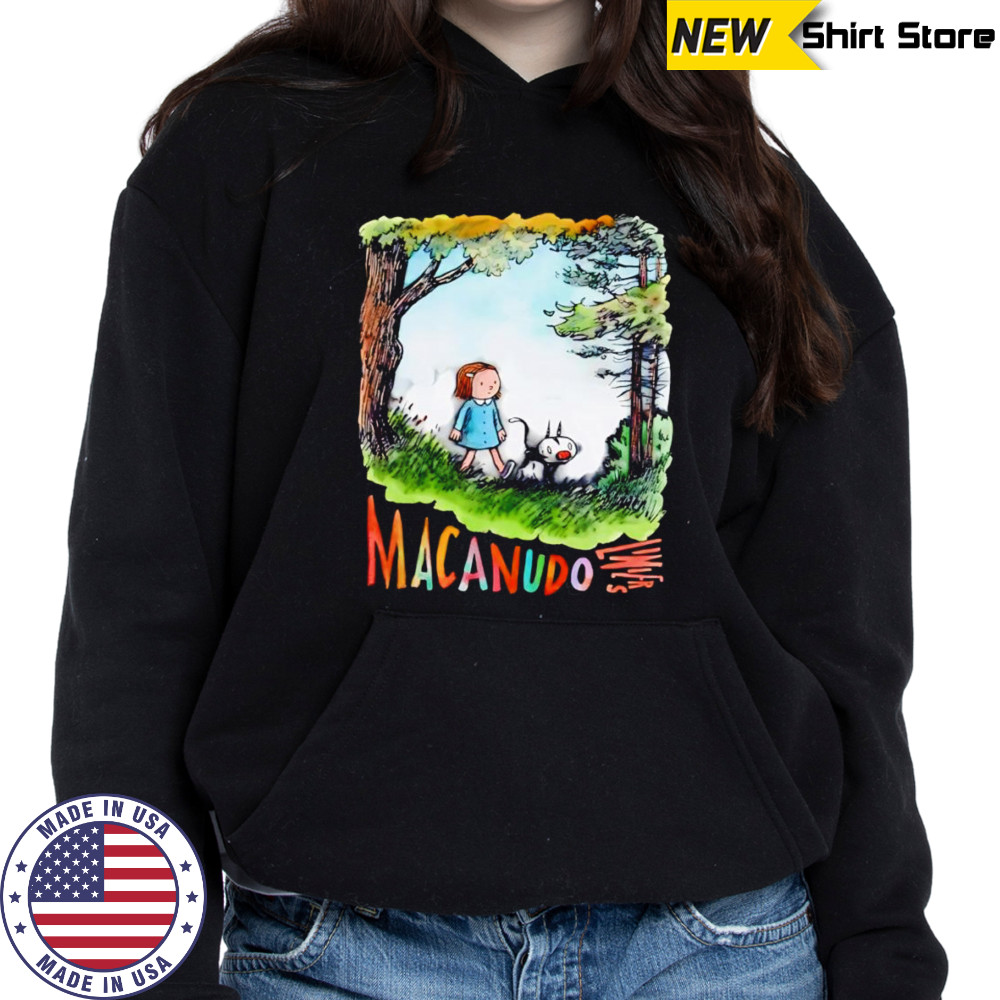 Macanudo Forest Stroll shirt Hoodie