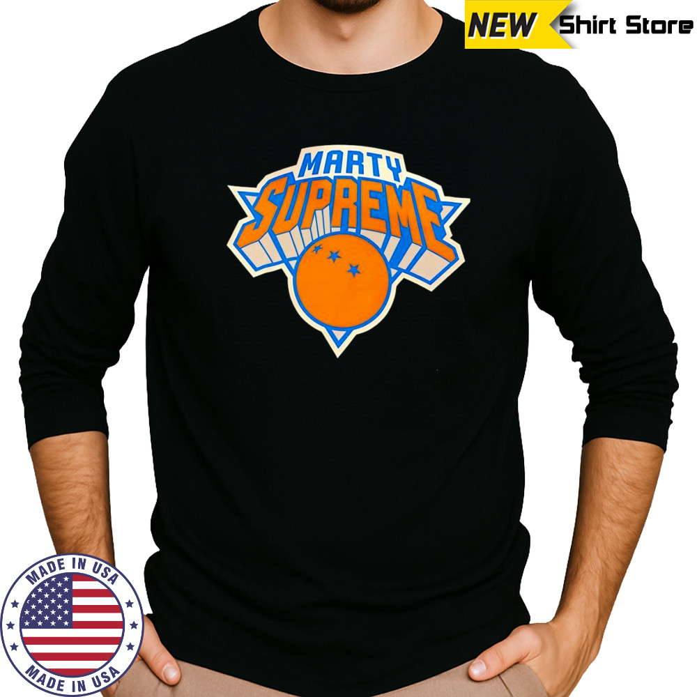 Marty Supreme New York Knicks shirt Long Sleeved