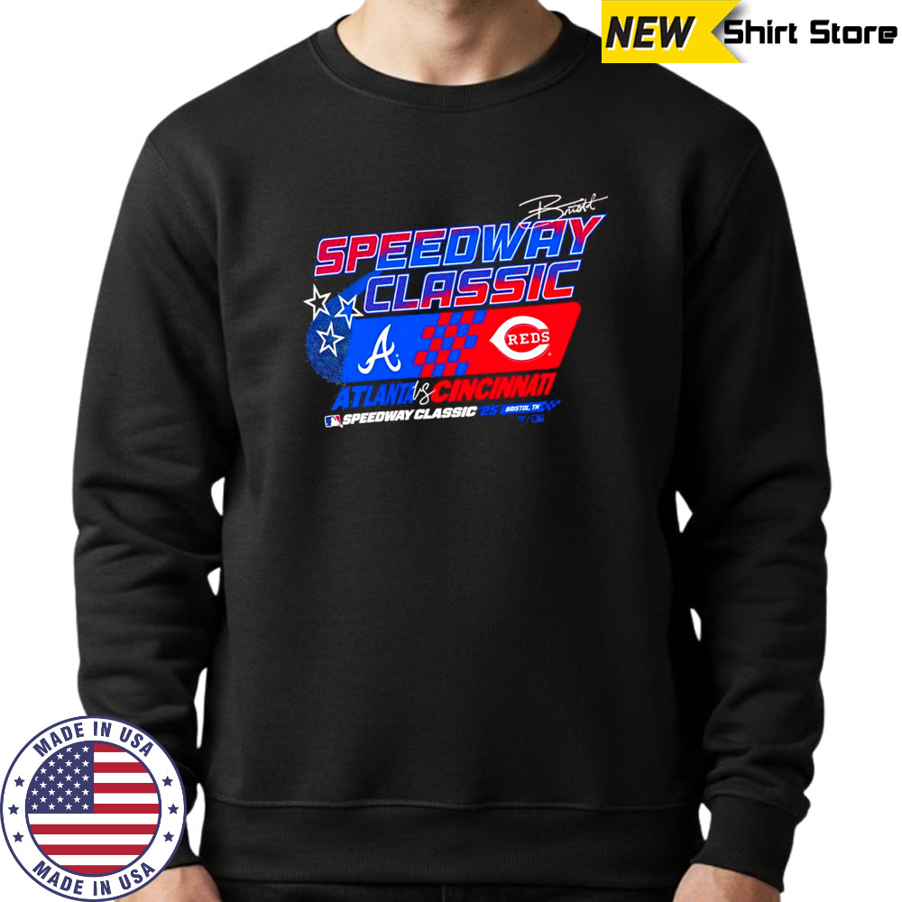 MLB Speedway Classic 2025 Cincinnati Reds vs. Atlanta Braves shirt Sweatshirt
