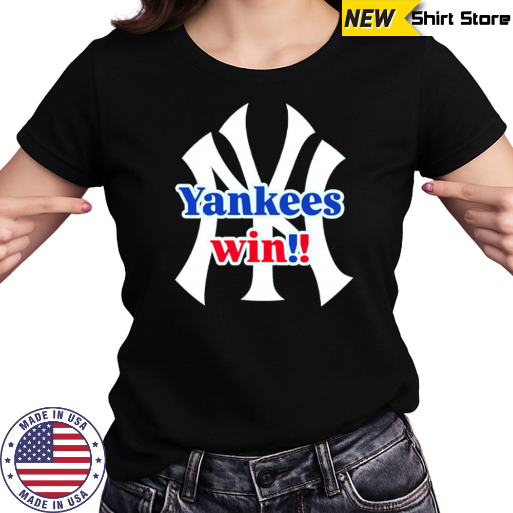 New York Yankees Win logo shirt Women's T-shirt