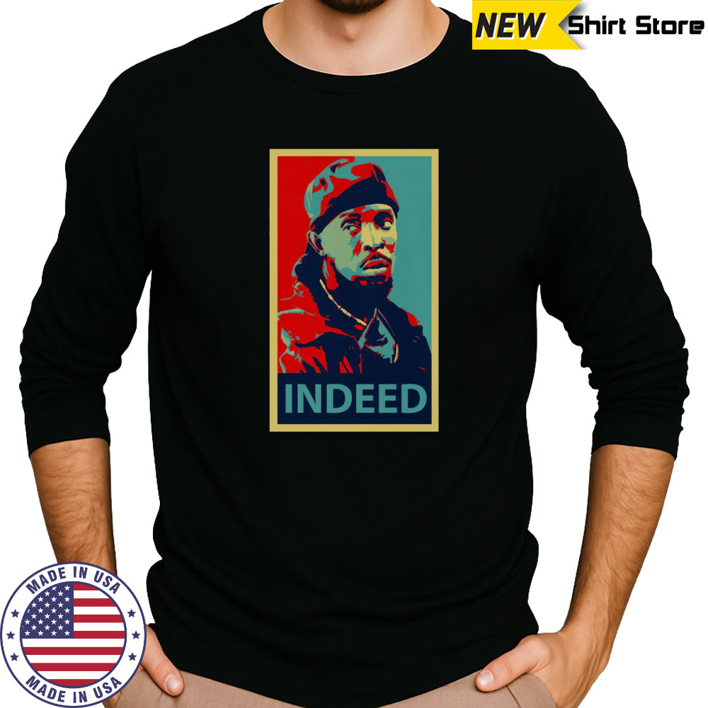 Omar Little The Wire Hope Classique T-Shirt Long Sleeved