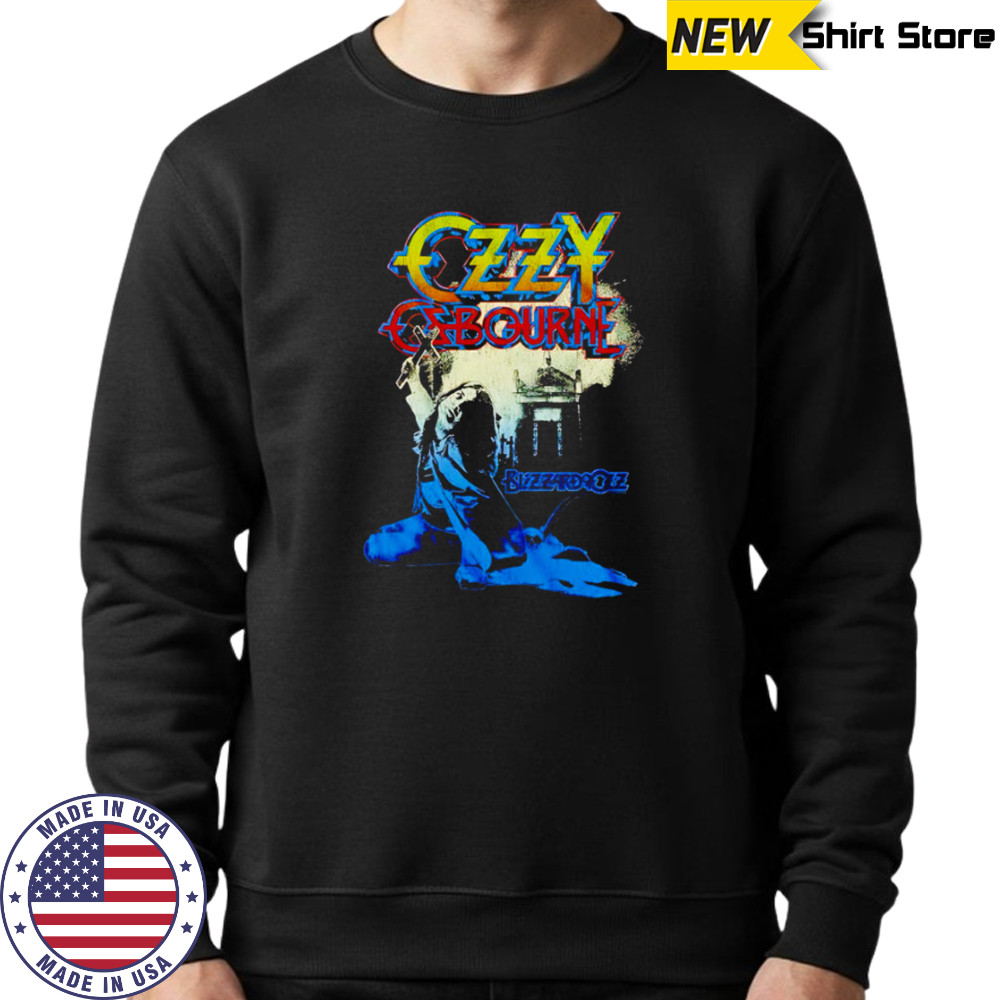 Ozzy osbourne blizzard of ozz smoke shirt Sweatshirt