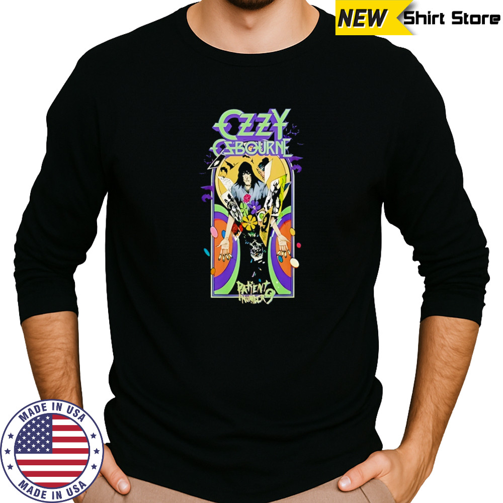 Ozzy Osbourne Bounty No9 T-Shirt Long Sleeved