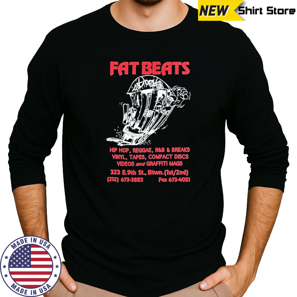 Pleasures Fatbeats 9th Street T-shirt Long Sleeved