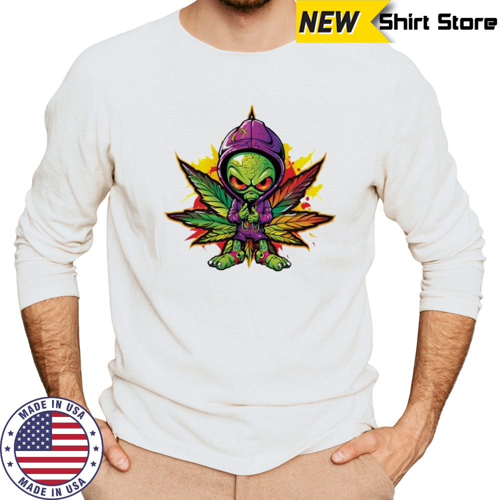 Purple Alien Haze Short Sleeve Performance shirt Long Sleeved