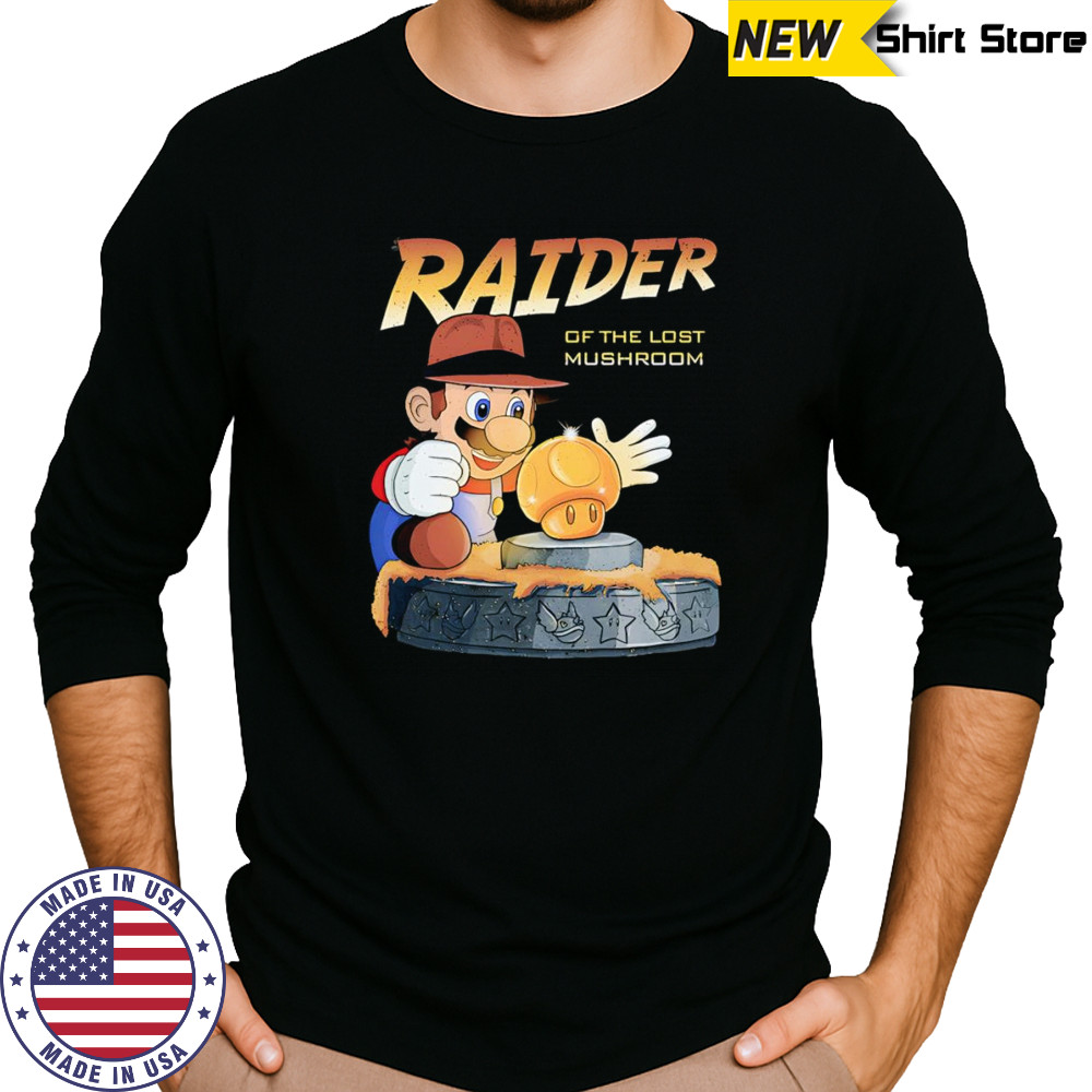 Raider of the Lost Mushroom shirt Long Sleeved